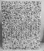 3D Wall - Silver Platinum
