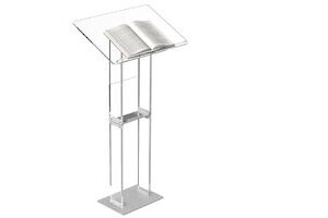 Acrylic podium