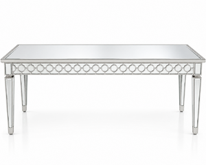 Bianca Mirrored Table -Silver