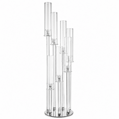 Glass Candlestick (10 arm) - 5 FT