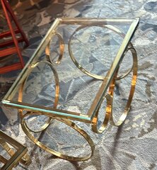 Grace End Table - Gold
