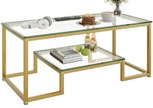 James Coffee Table - Gold