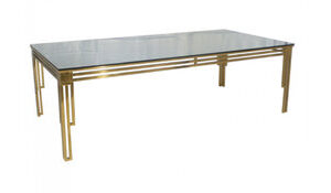 Joseph Estate Table - Gold