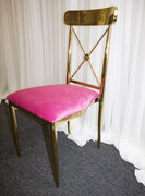 Nicole Dining Chair - Fuchsia