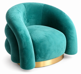 Priya Chair - Emerald Green